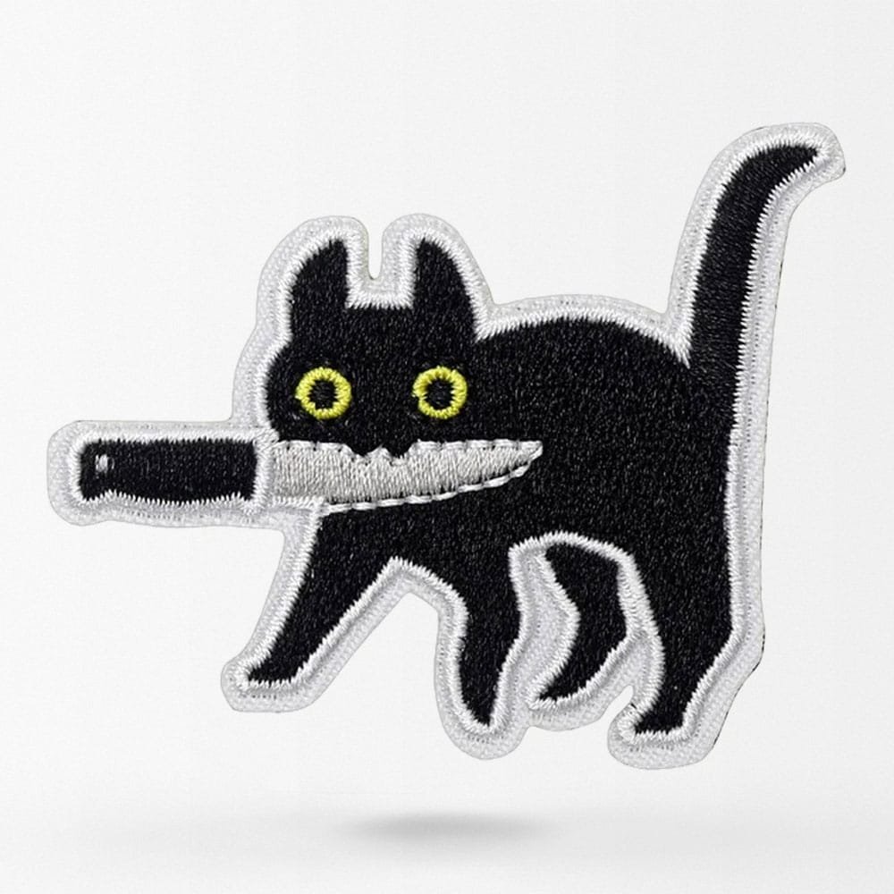 Parche Velcro Meme Gato Asesino