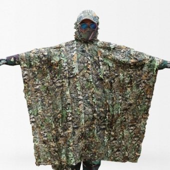 Hunting Camo Ghillie Suit Poncho