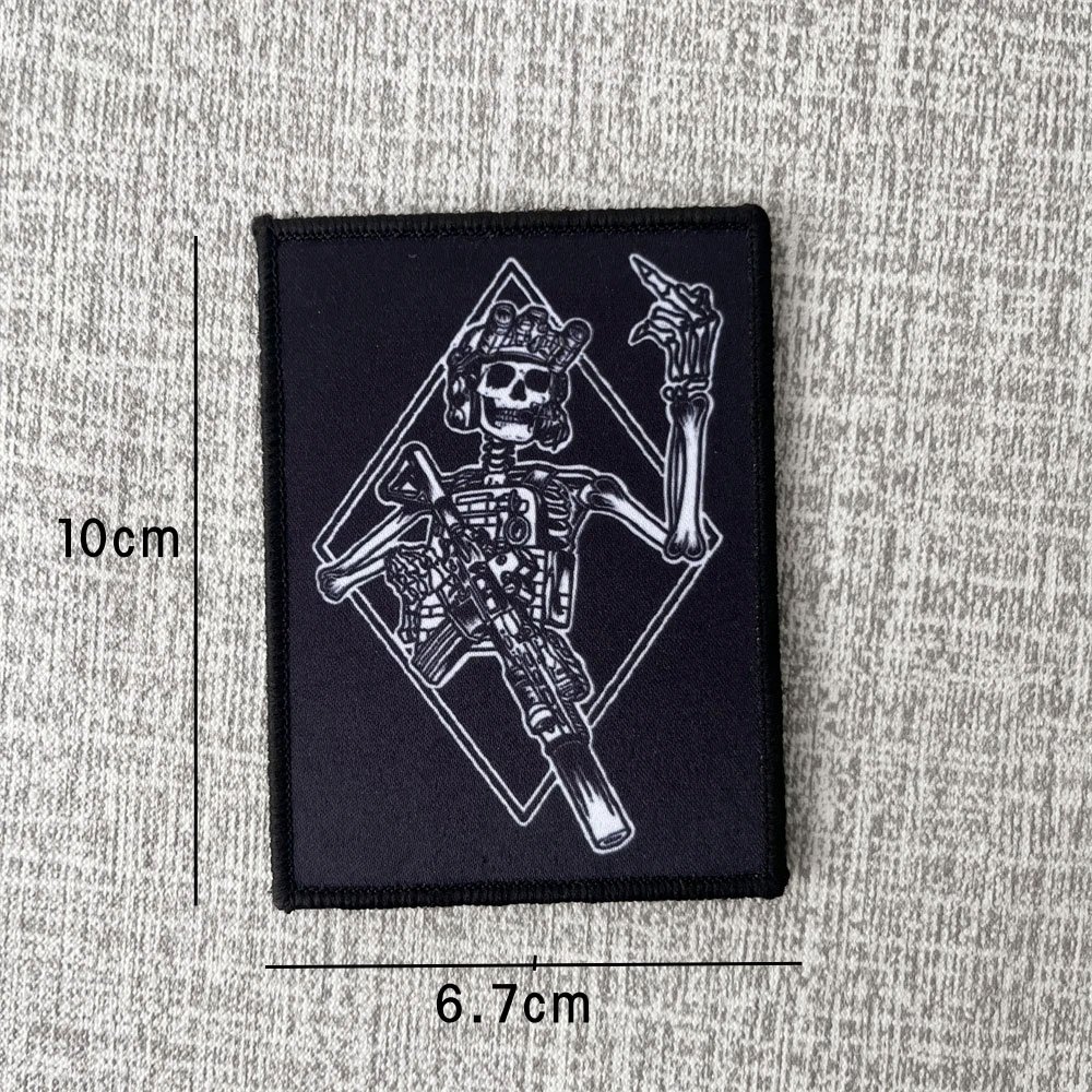 Parche Skull Man Gun FOG - Imagen 3