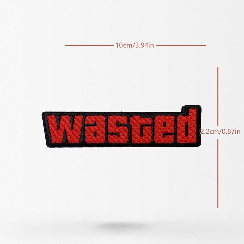 Parche Bordado Wasted Gaming - Imagen 5