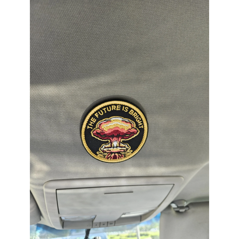 The future is bright patch photo review