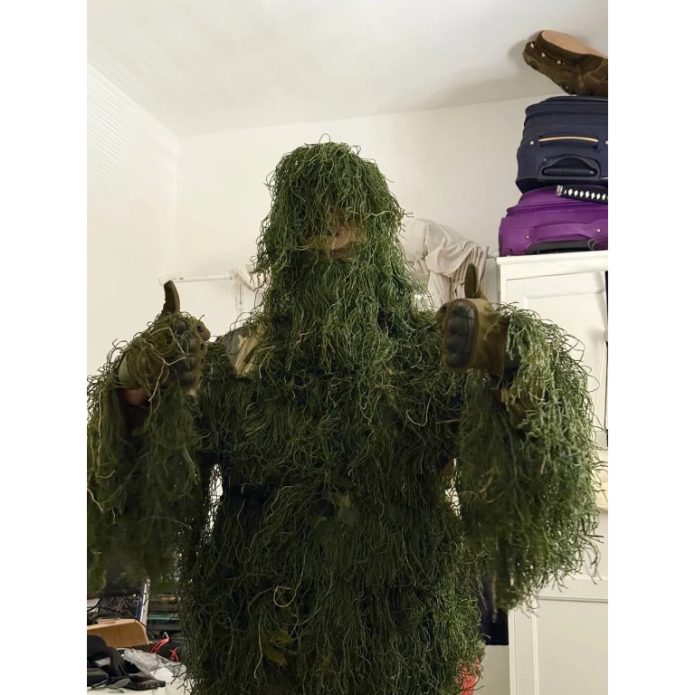 Ghillie suit caza photo review