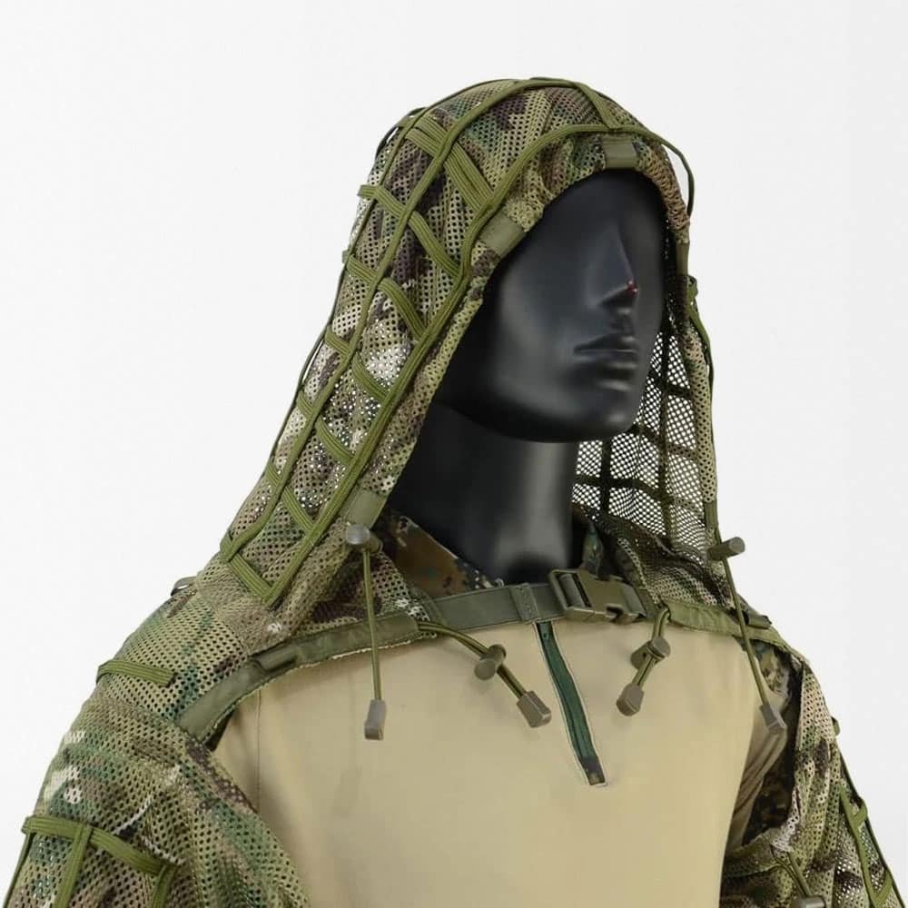 Capucha Ghillie mesh viper - Imagen 2