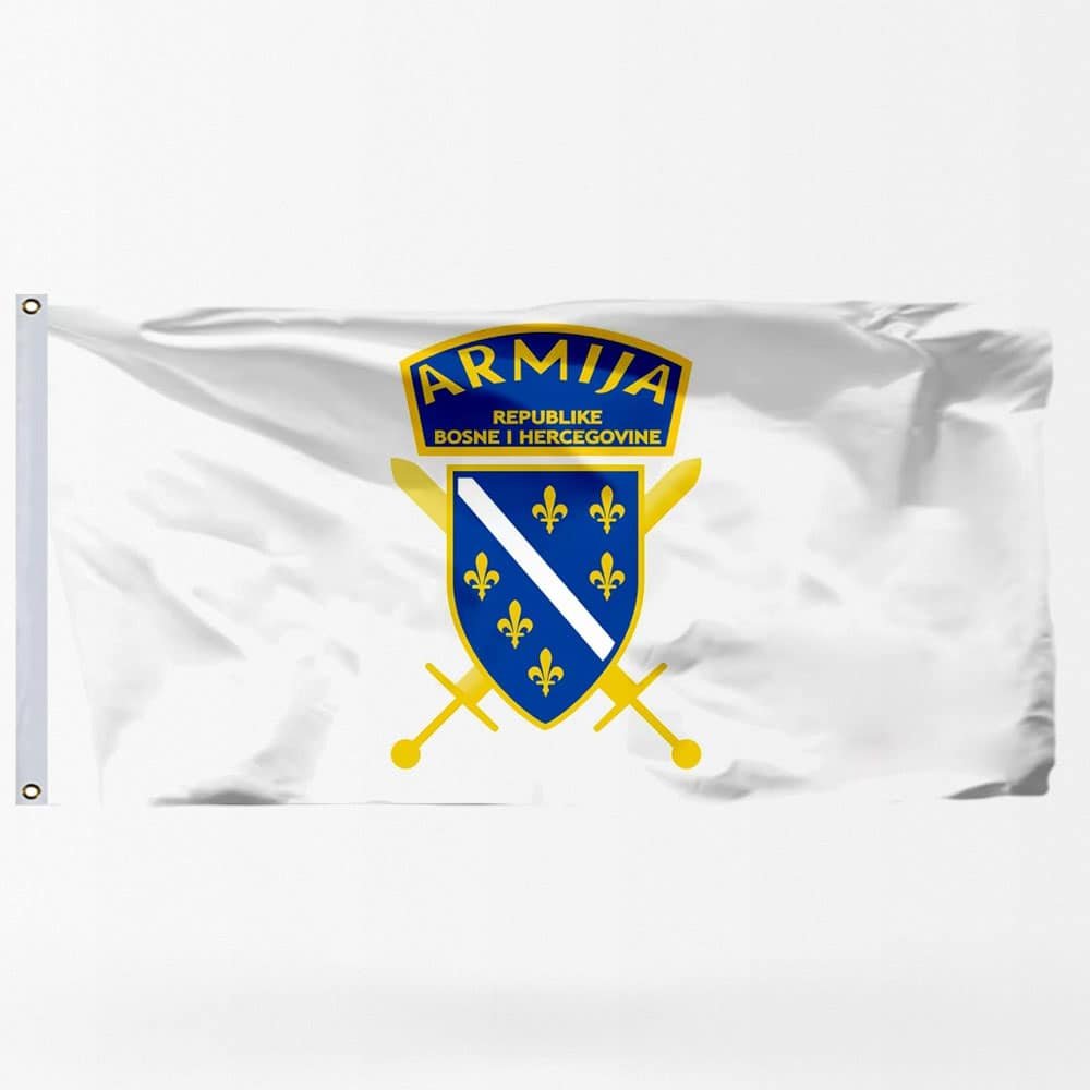 Bandera del ejército bosnio