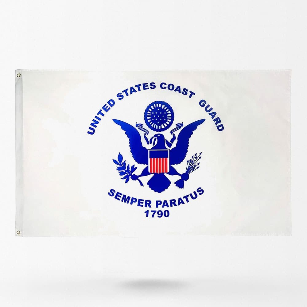 Bandera militar de la Guardia Costera
