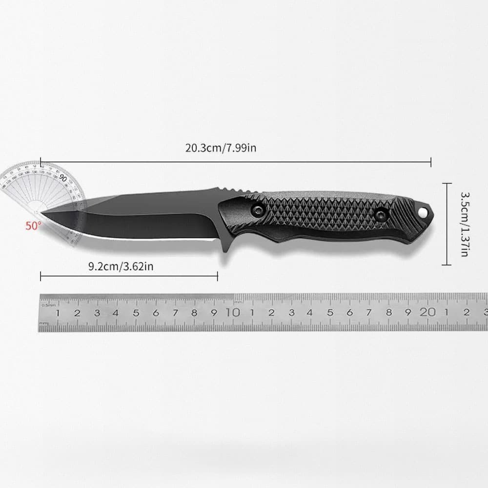 Cuchillo táctico de hoja fija con funda - Imagen 5