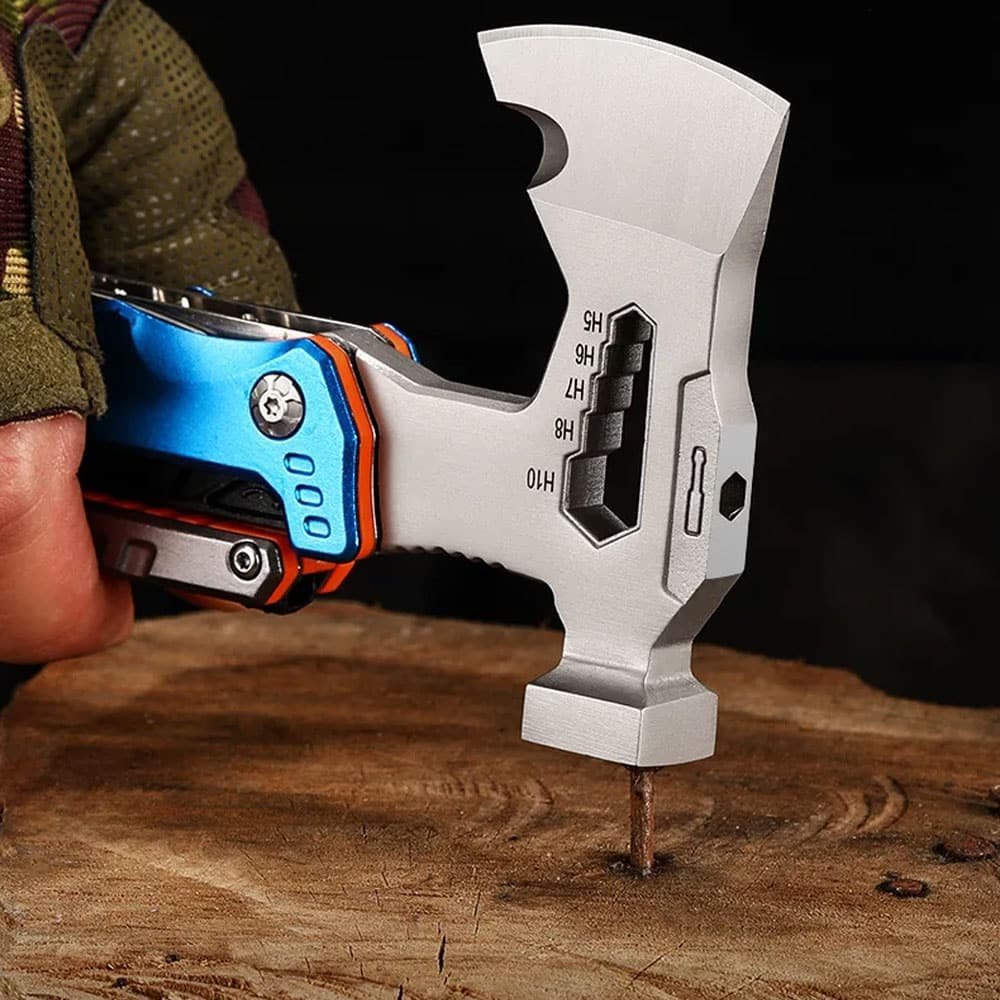 Hacha táctica tomahawk multitool de supervivencia - Imagen 5