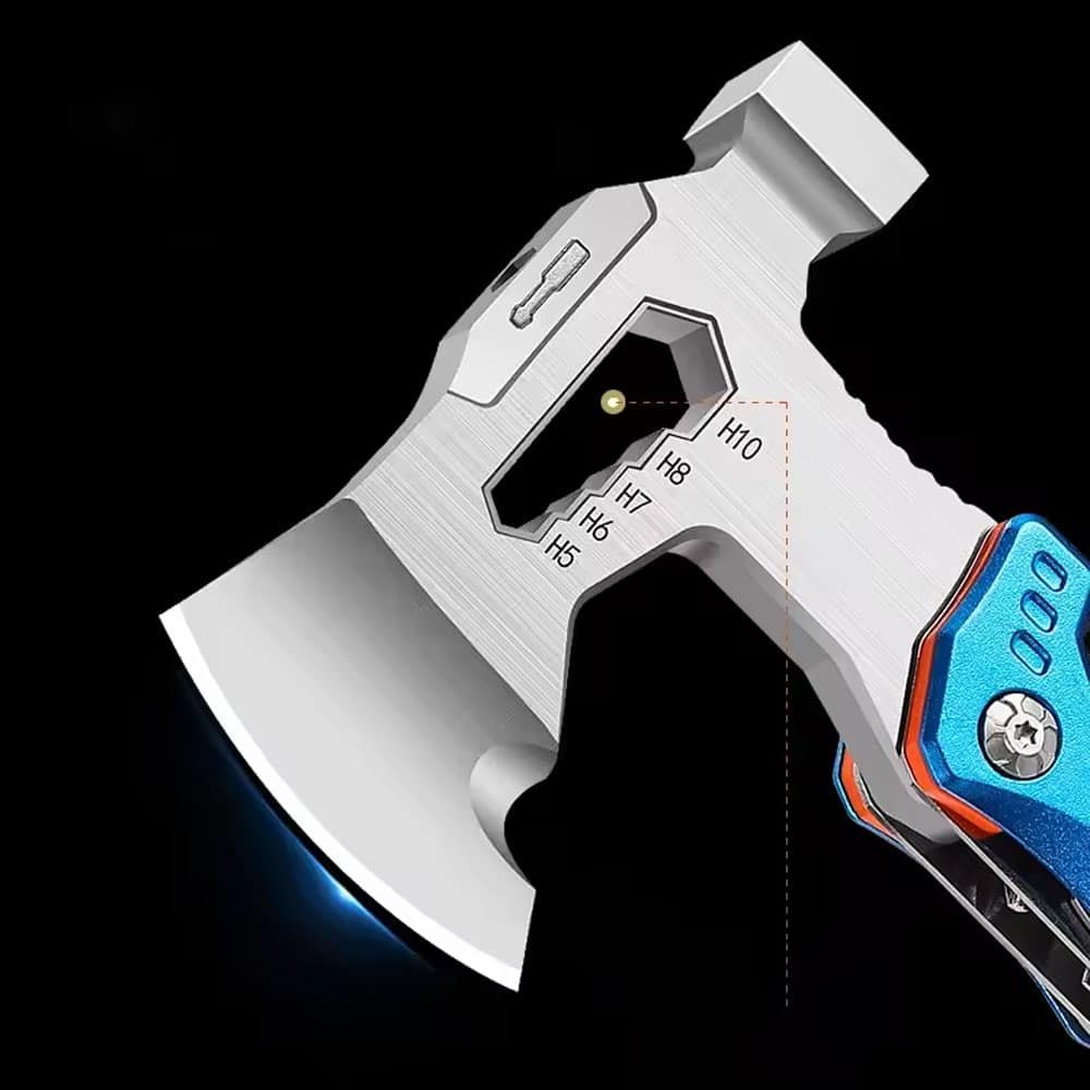 Hacha táctica tomahawk multitool de supervivencia - Imagen 3