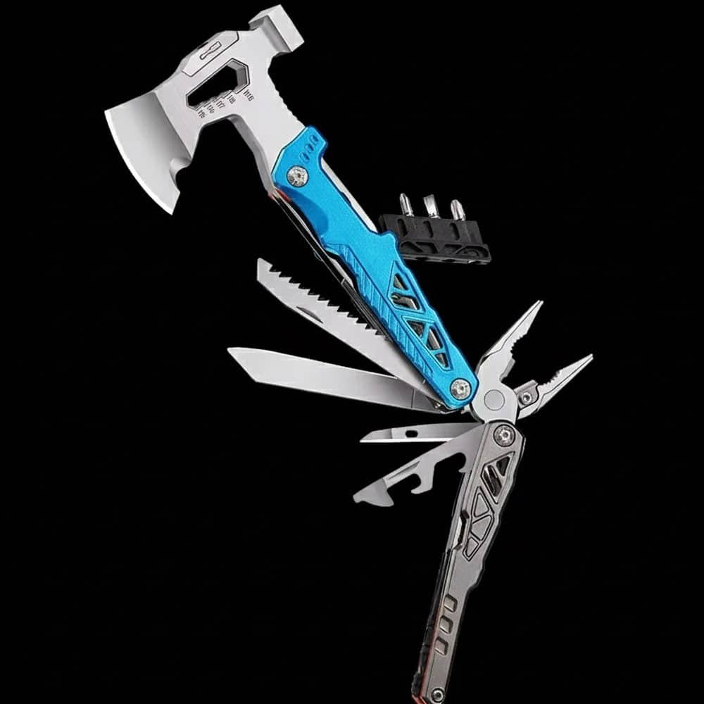 Hacha táctica tomahawk multitool de supervivencia - Imagen 2