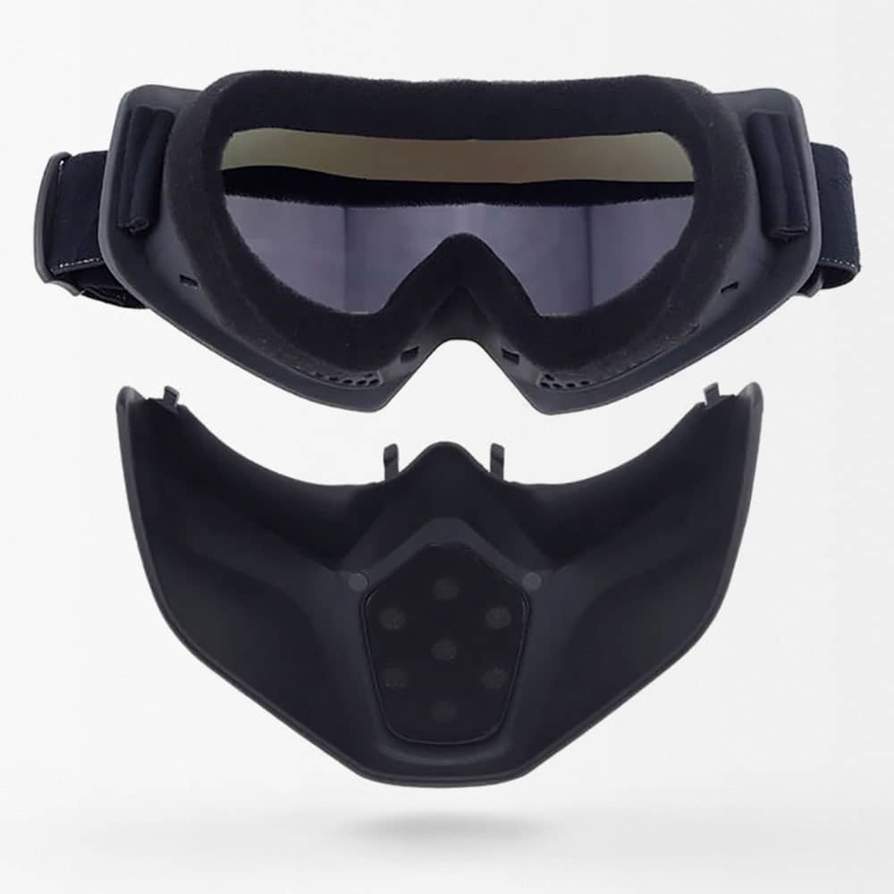 Máscara de airsoft con gafas tácticas - Imagen 5