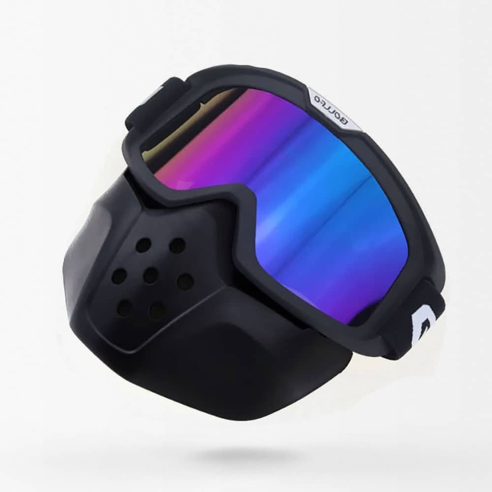 Máscara de airsoft con gafas tácticas - Imagen 2