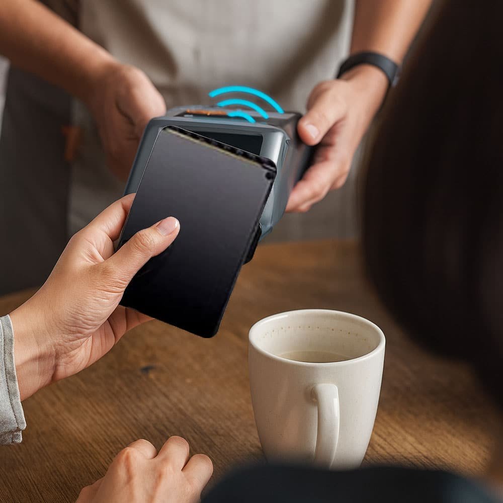 Cartera automática pop-up de fibra de carbono - Imagen 4
