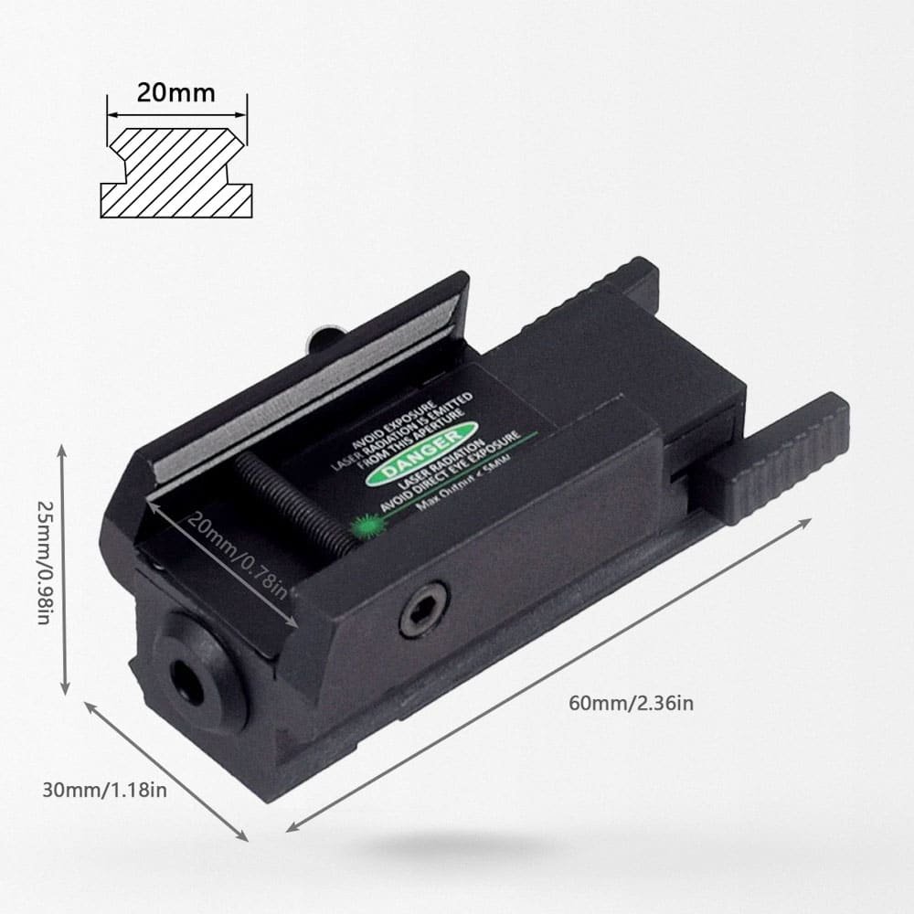 Puntero láser para pistola de airsoft - Imagen 3