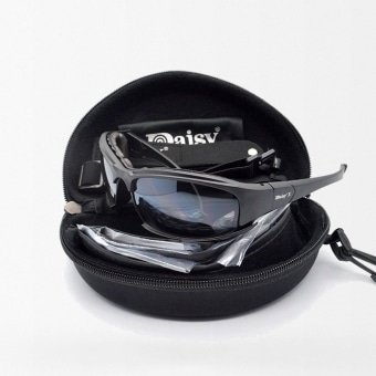Gafas Militares Polarizadas con 4 Lentes