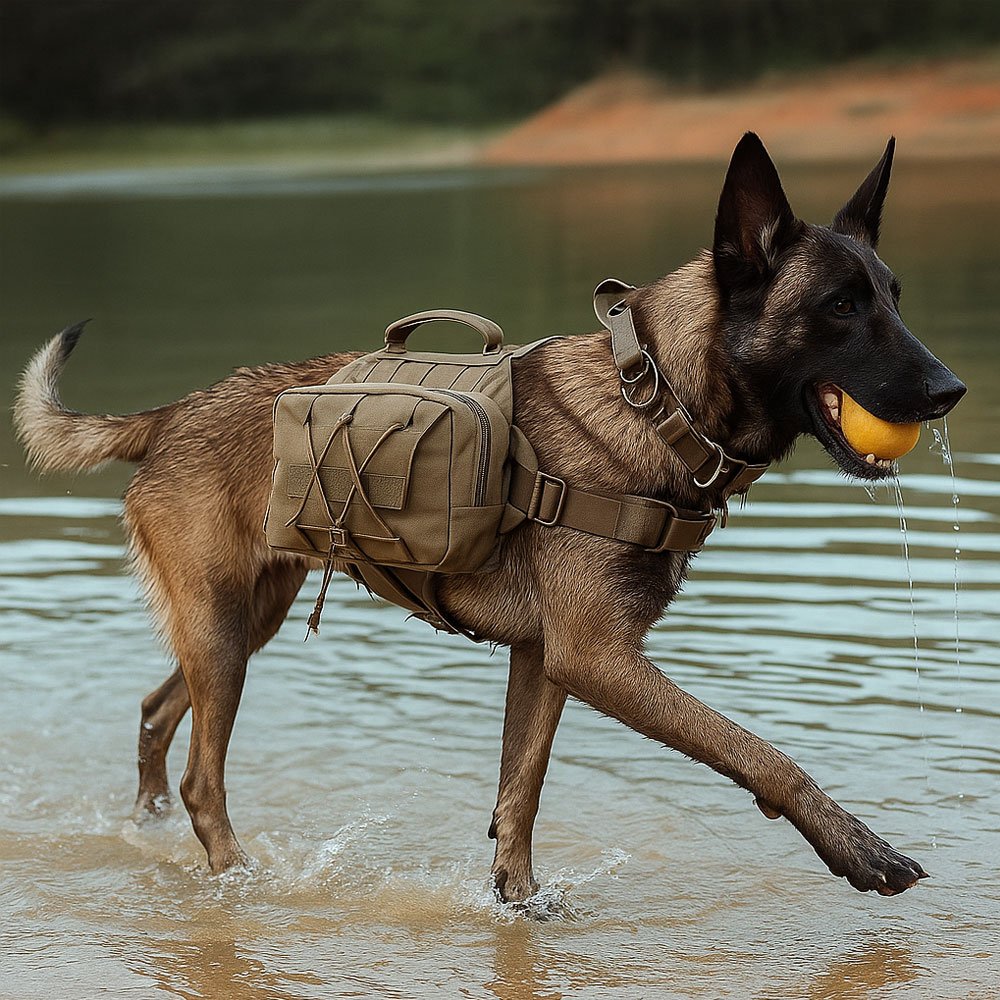 Mochila táctica para perros - Imagen 3