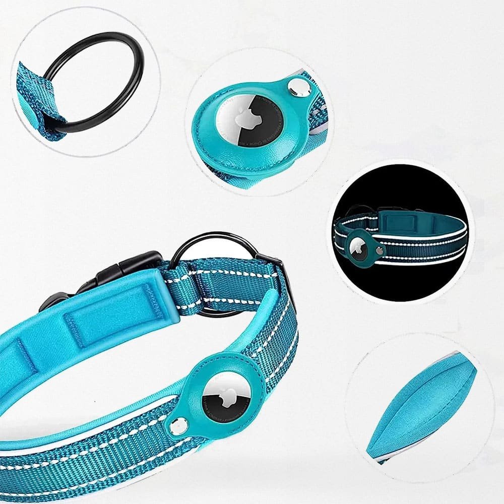 Collar táctico para perro con soporte para AirTag - Imagen 2