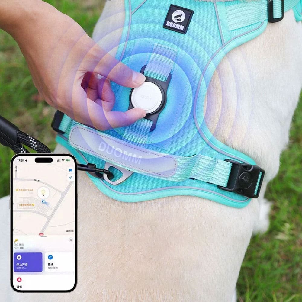 Arnés táctico para perros con airtag - Imagen 4