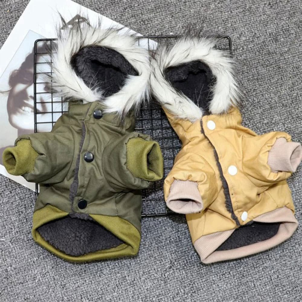 Chaqueta táctica para perro con capucha - Imagen 2