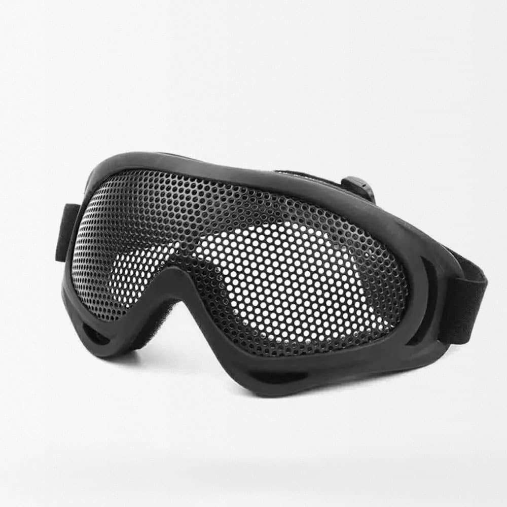 Gafas tácticas de malla metálica