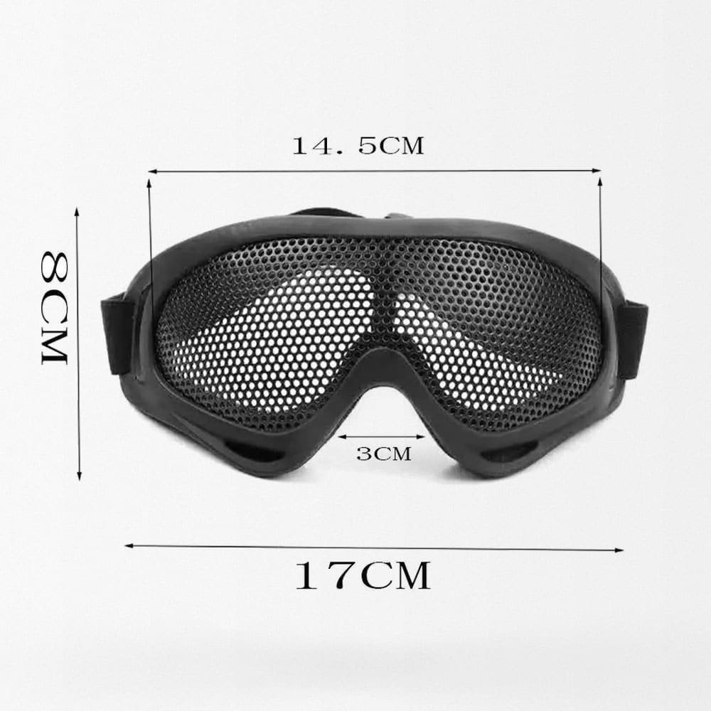 Gafas tácticas de malla metálica - Imagen 4